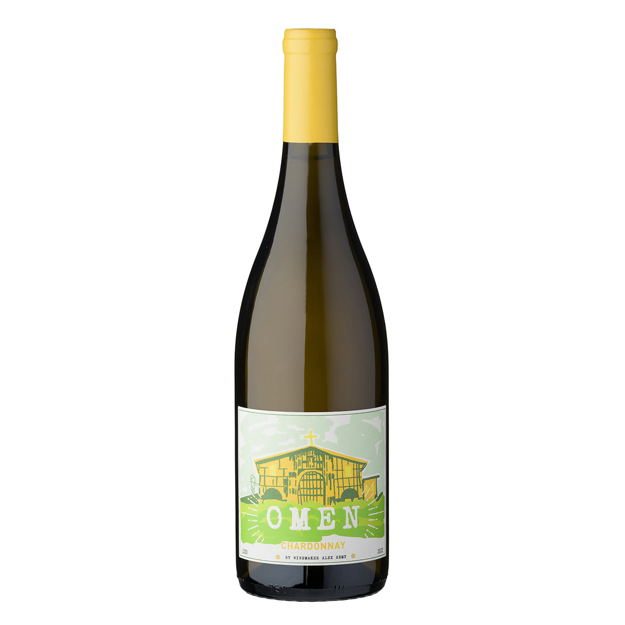 2022 Omen Chardonnay Bottle