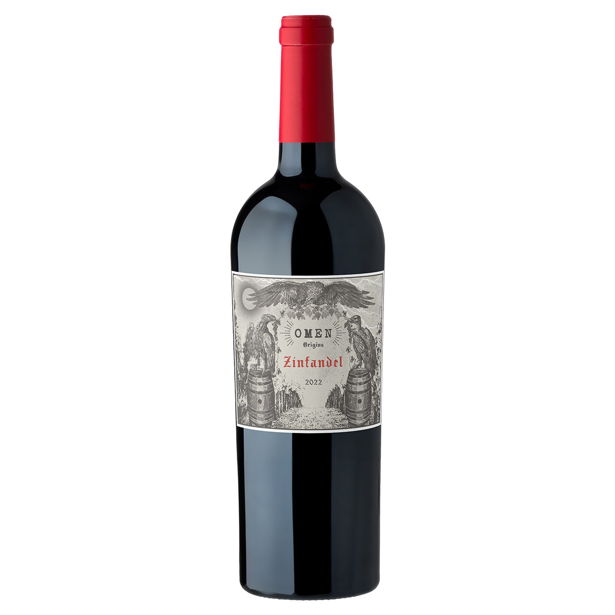 Omen Origins 2022 Zinfandel Bottle Front