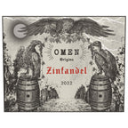 Omen Origins 2022 Zinfandel Label Front
