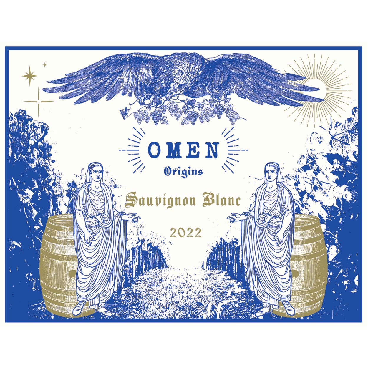 2022 Omen Sauvignon Blanc Front Label