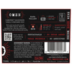 Omen 2023 Napa Valley Single Vineyard Cabernet Sauvignon Back Label