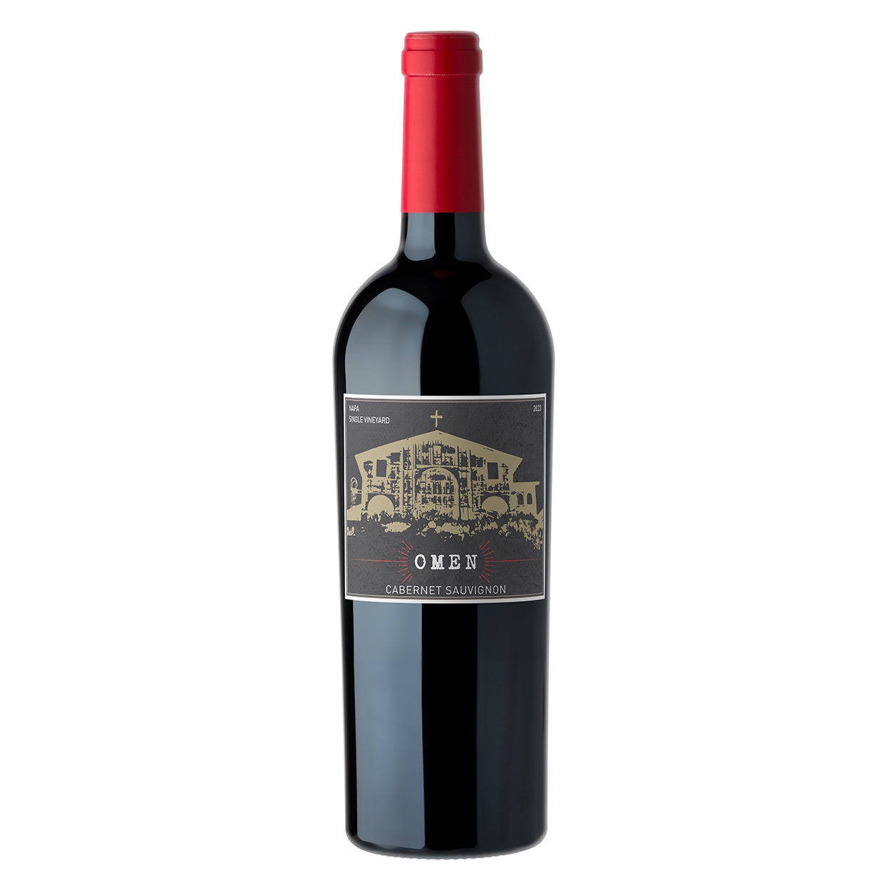 Omen 2023 Napa Valley Single Vineyard Cabernet Sauvignon Bottle