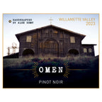 2023 Omen Willamette Valley Pinot Noir Front Label
