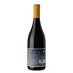 Bottle of Omen 2024 Pinot Noir from the Willamette Valley with the back label showing.