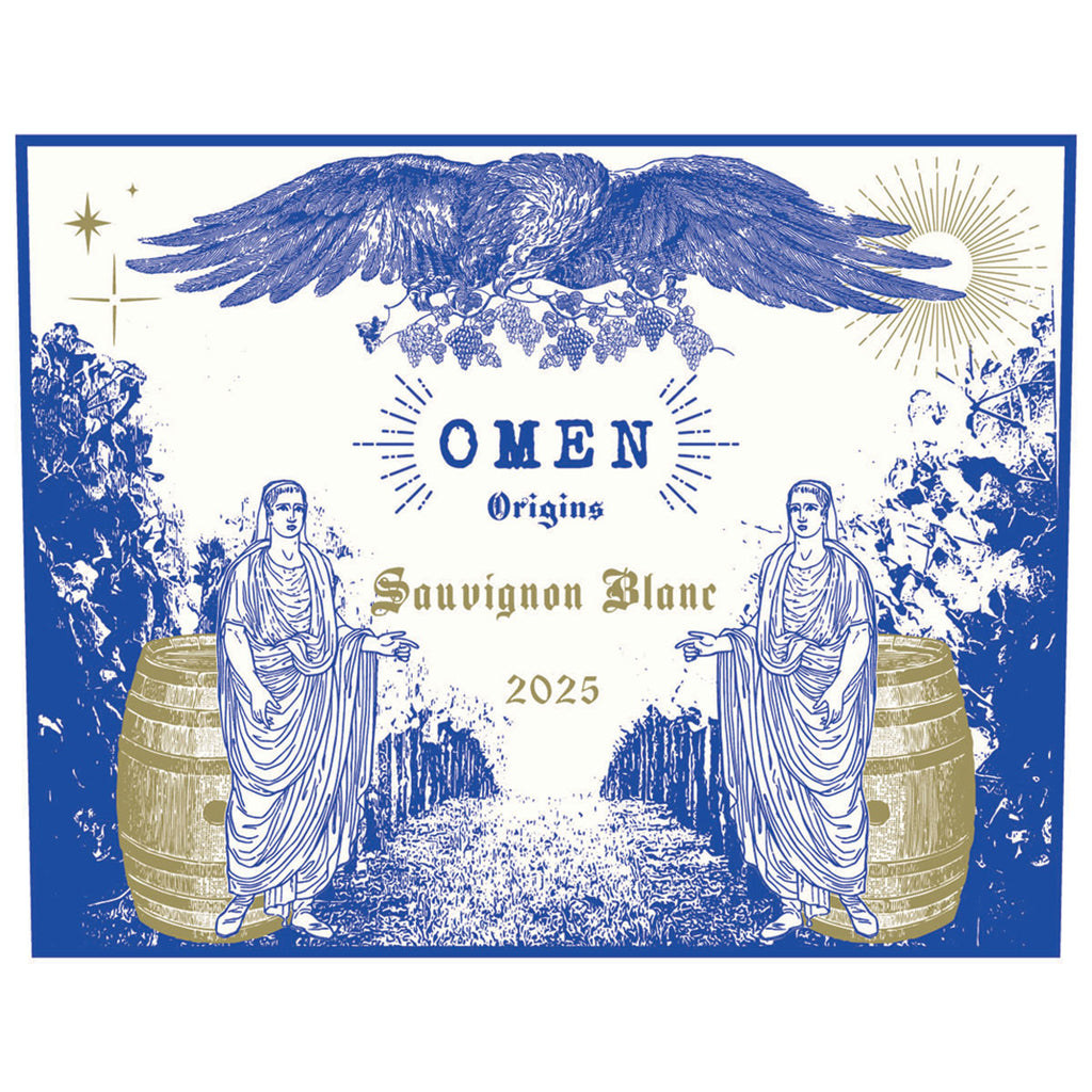2025 Omen Origins Sauvignon Blanc Front Label